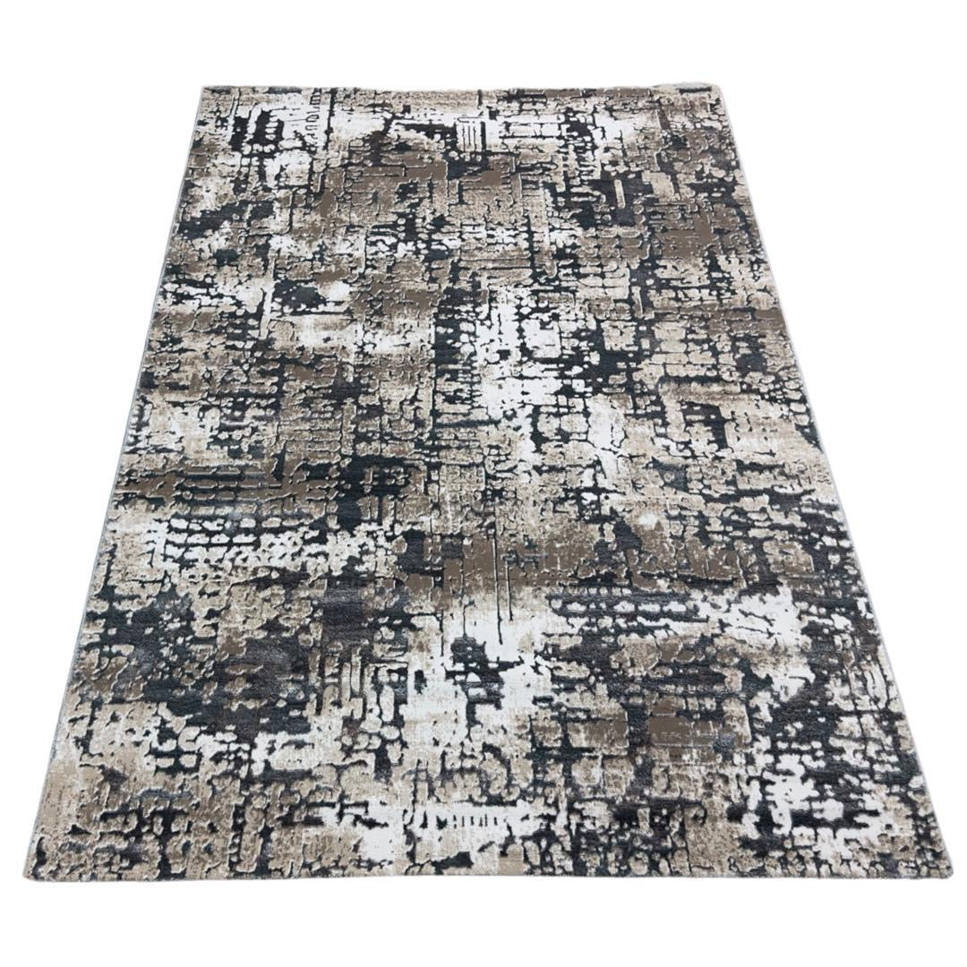 Blue Designer Living Room Carpet