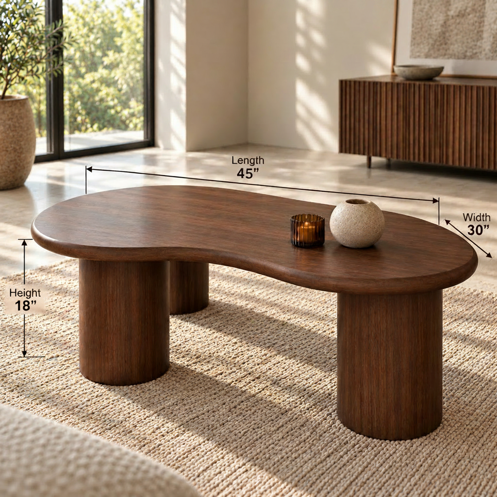 Sereno Walnut Table
