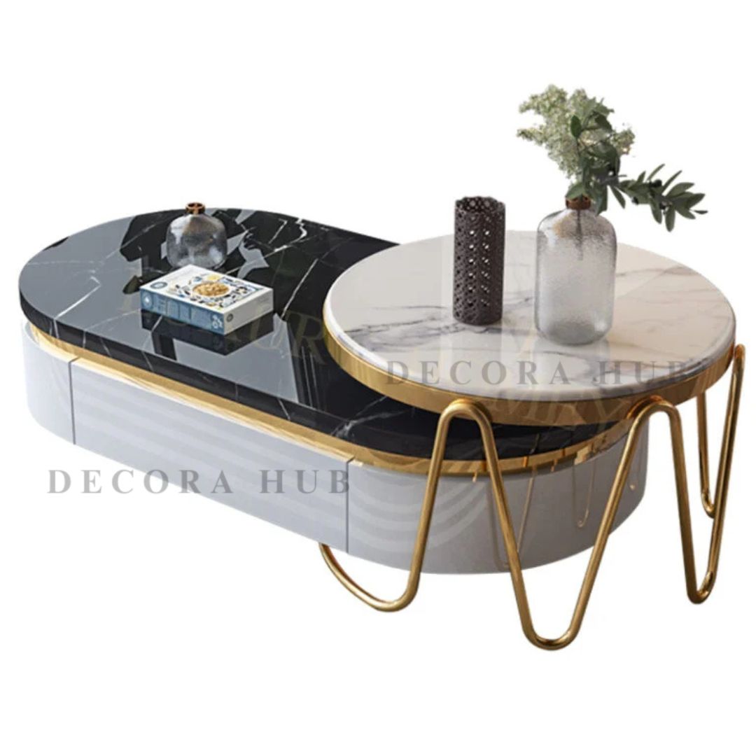 Luxrious White Elegance Center Table
