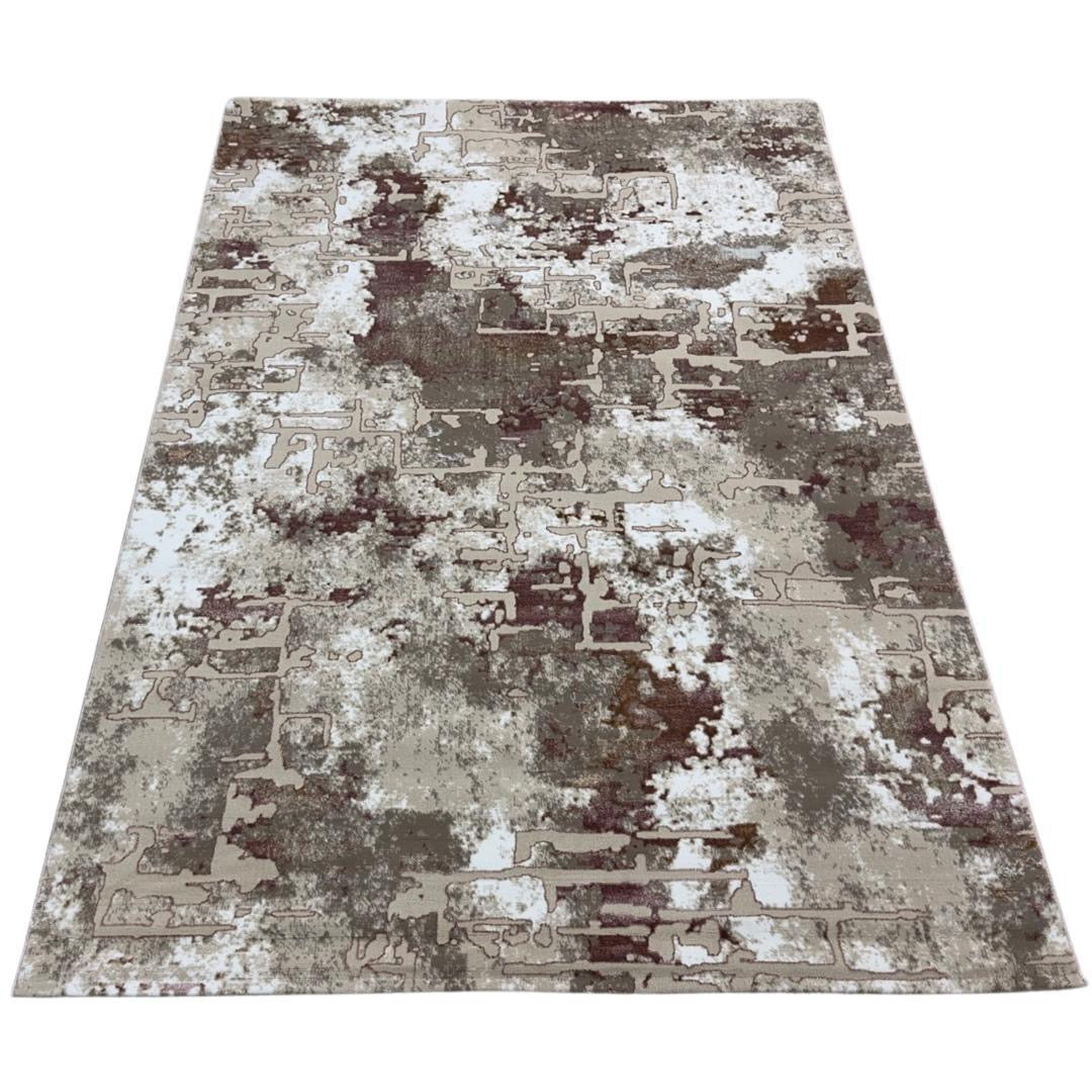 Red Abstract Design Carpet