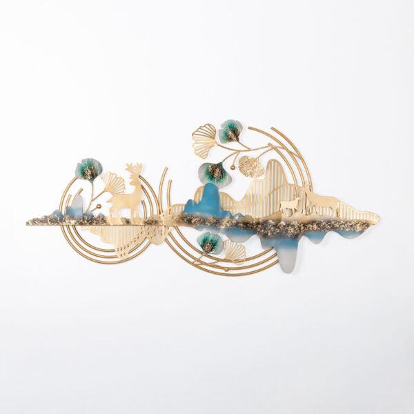 Deer and Blue Sea Wall decorative Wall Art