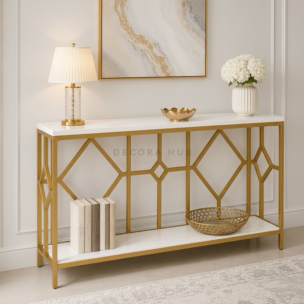 Adora Metal Console Table