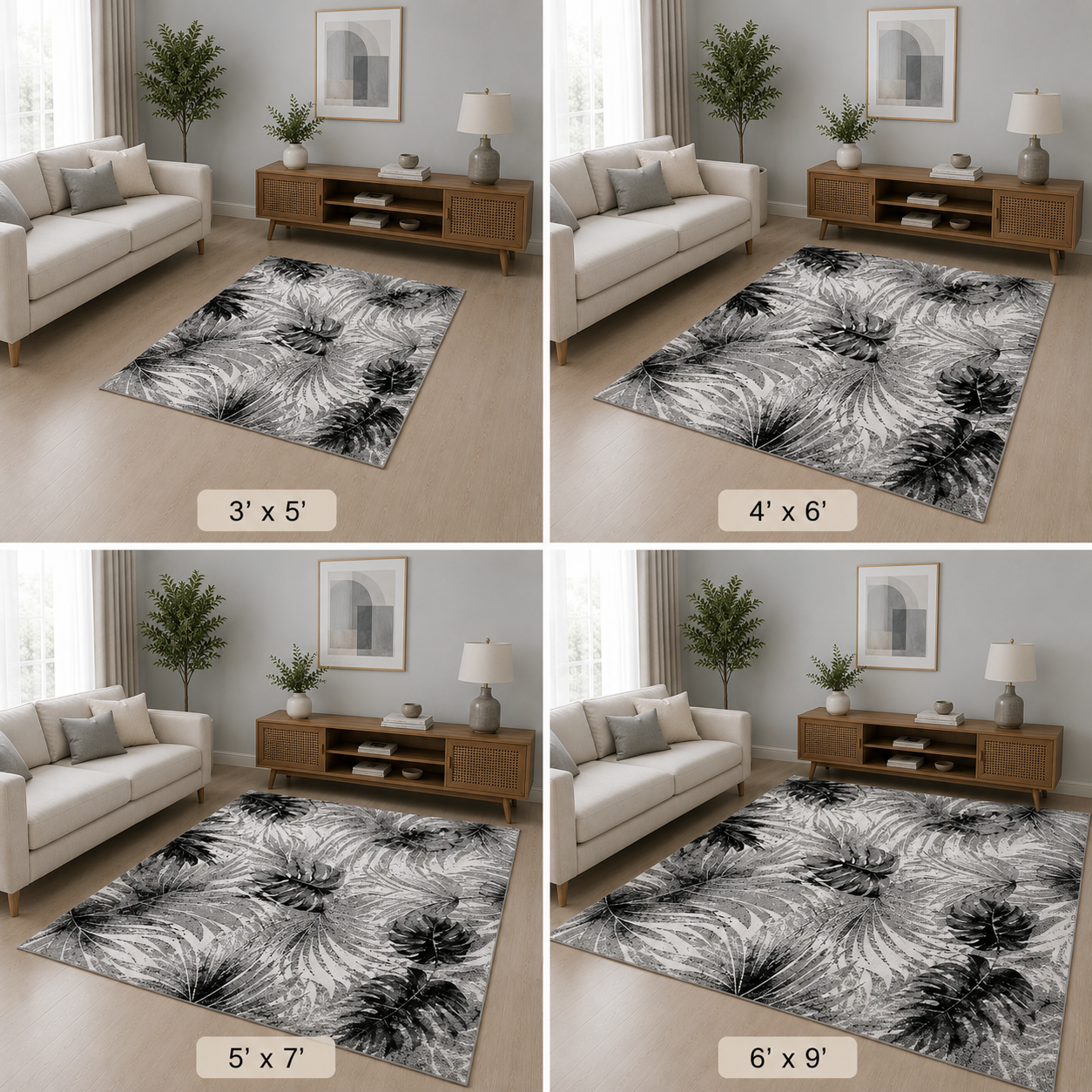 Ash Botanica Living Room Carpet