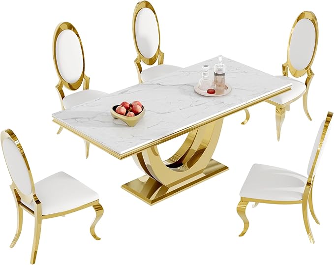 The Sterling Metal Dining Table