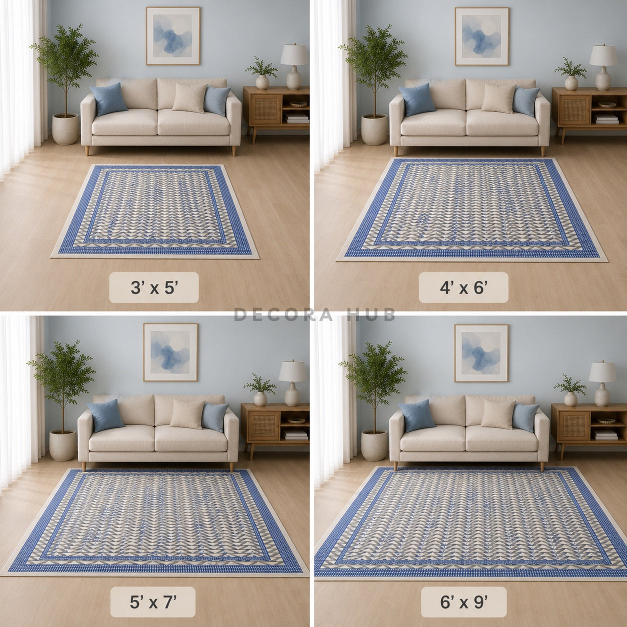 Azura Frame Designer Carpet