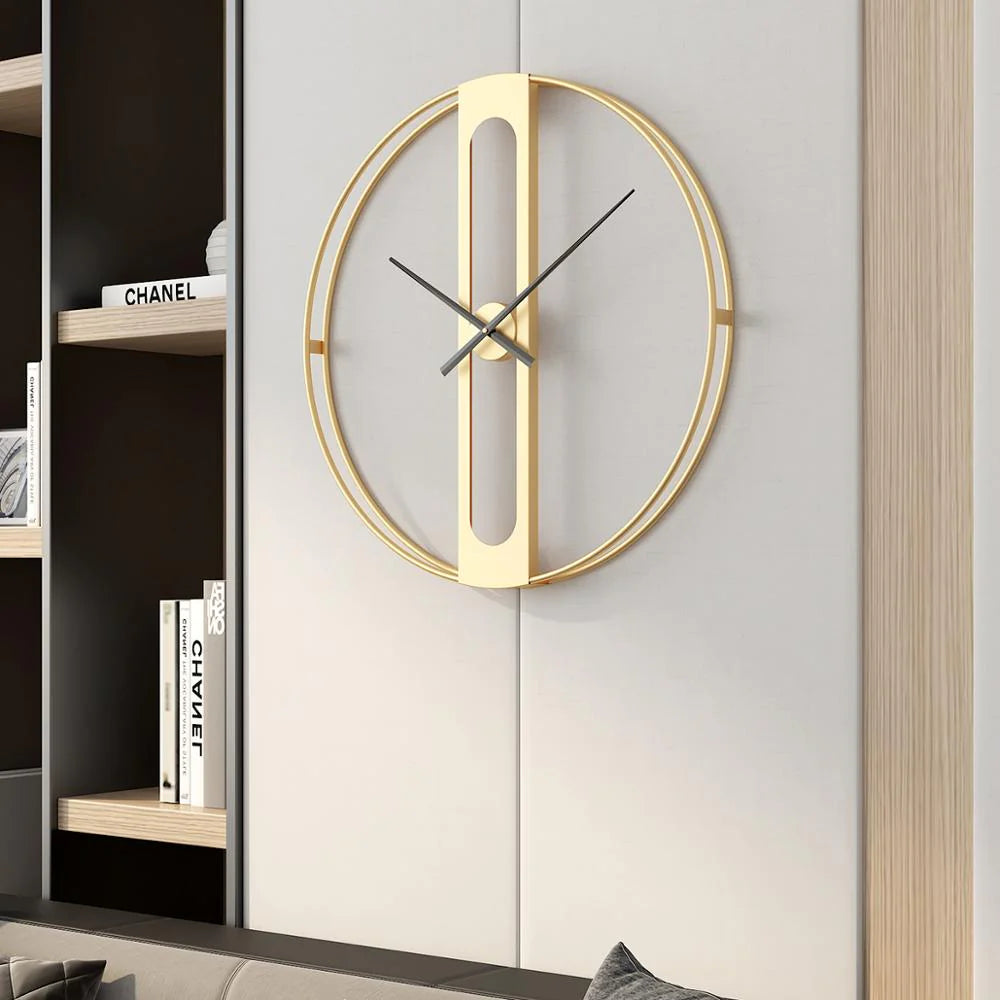 Luxurious Gold Wall Clock