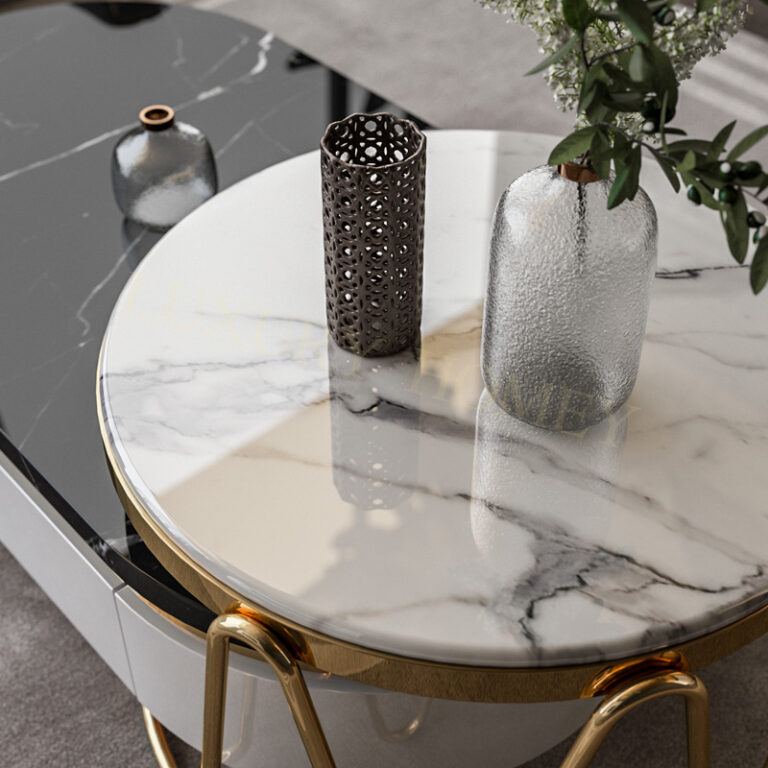 Luxrious White Elegance Center Table