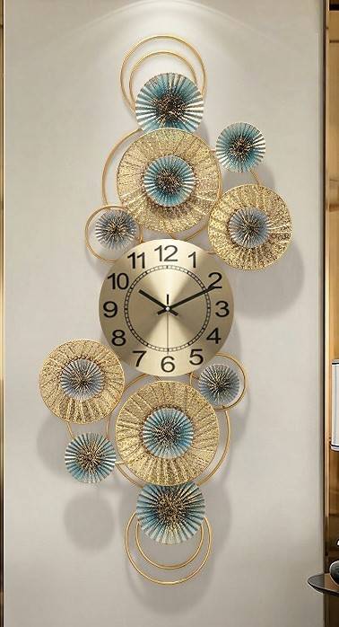 Rustic Metal wall clock