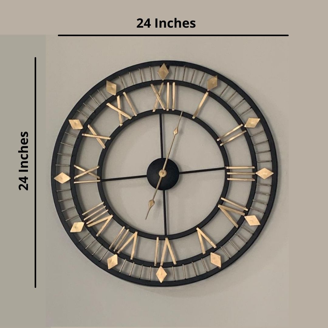 3 Rings Designer Wall Clock