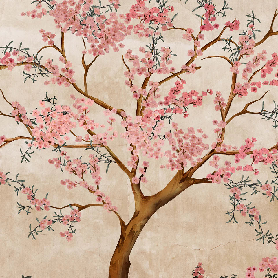 Pink Cherry Blossom Tree Wallpaper