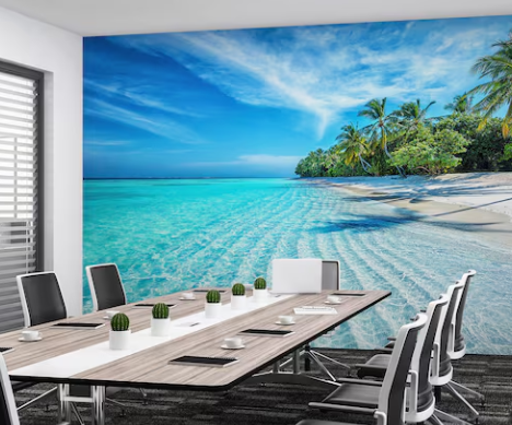 Tropical Ocean 3D Wallpaper