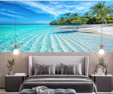 Tropical Ocean 3D Wallpaper