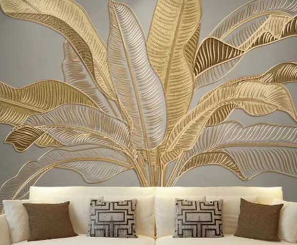 Banana Leaf 3D Wallpaper