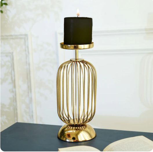 Small Cage Candle Holder