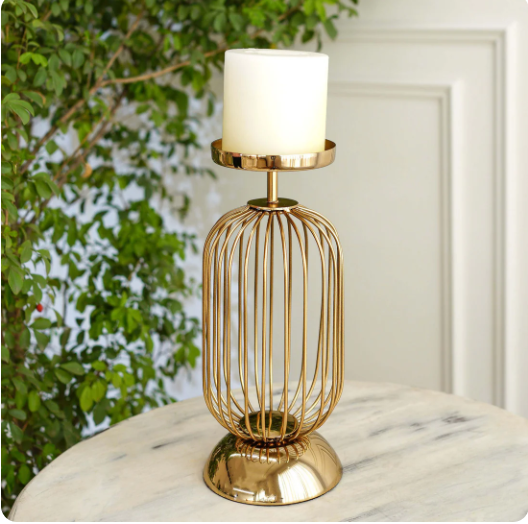 Small Cage Candle Holder
