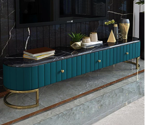 Sylish Blue Monarch TV Unit