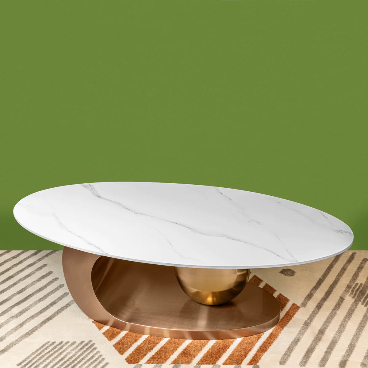 Alaska Rose Gold Luxurious Centre Table