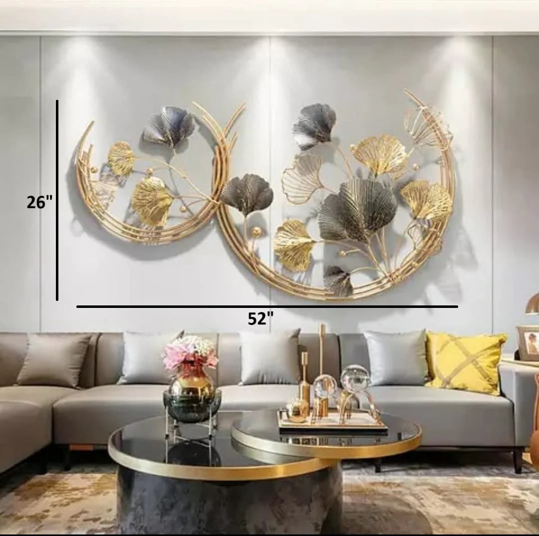 Golden Decorative Wall Art
