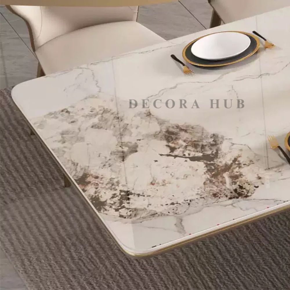 Futuristic 6 Seater Dining Table – in dining room