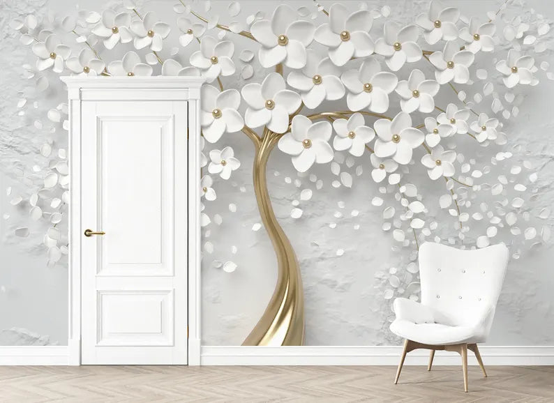 3D Look Tree Wallpaper