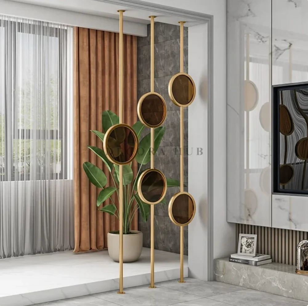 Minimalist Steel Room Partition