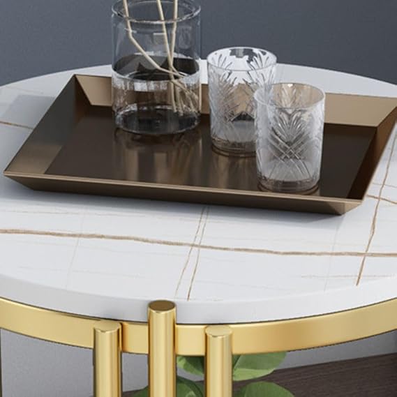 Triad Marble Round Coffee Table