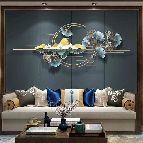 golden Sheet Metal Wall art