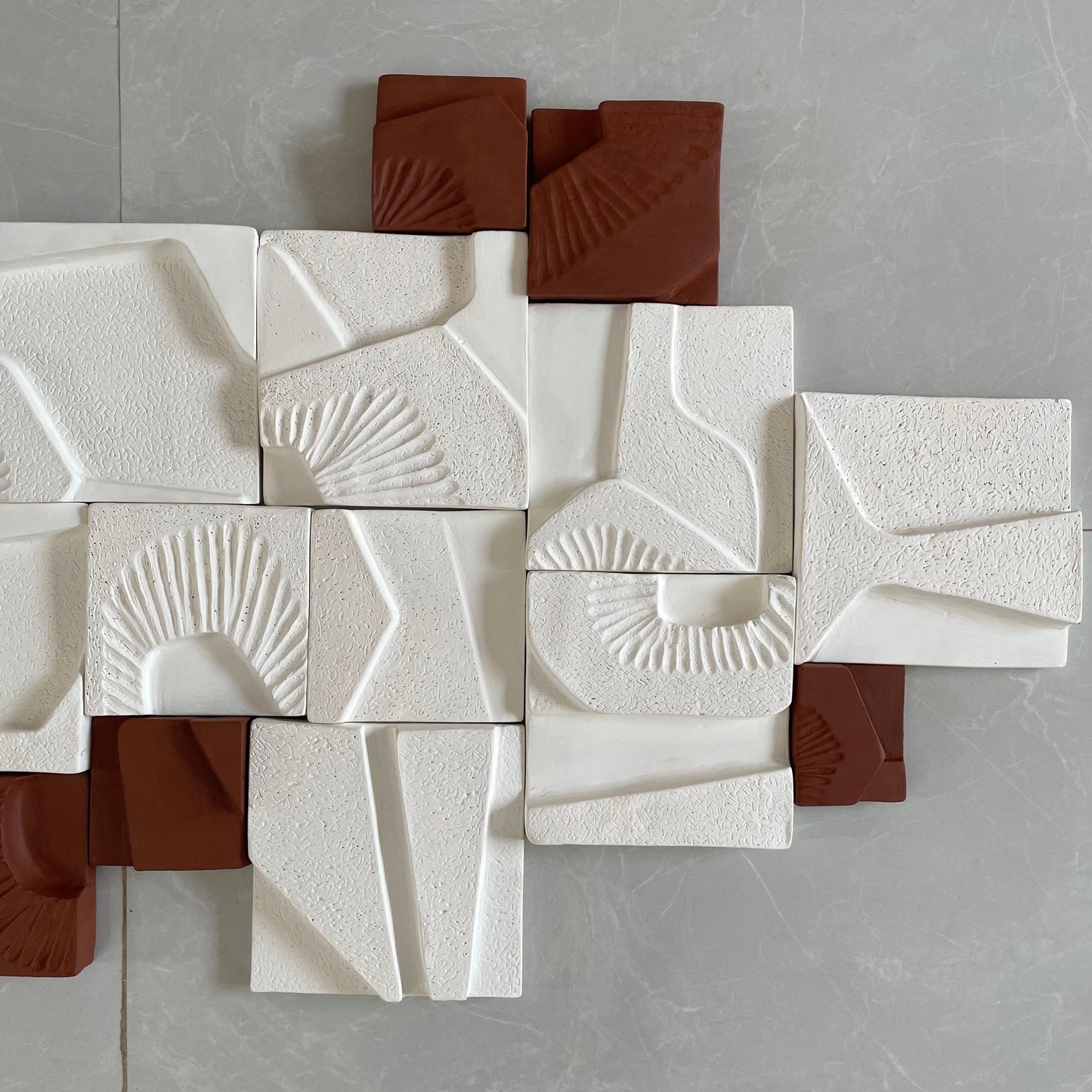 Living Room Elegant Textured Wall Art