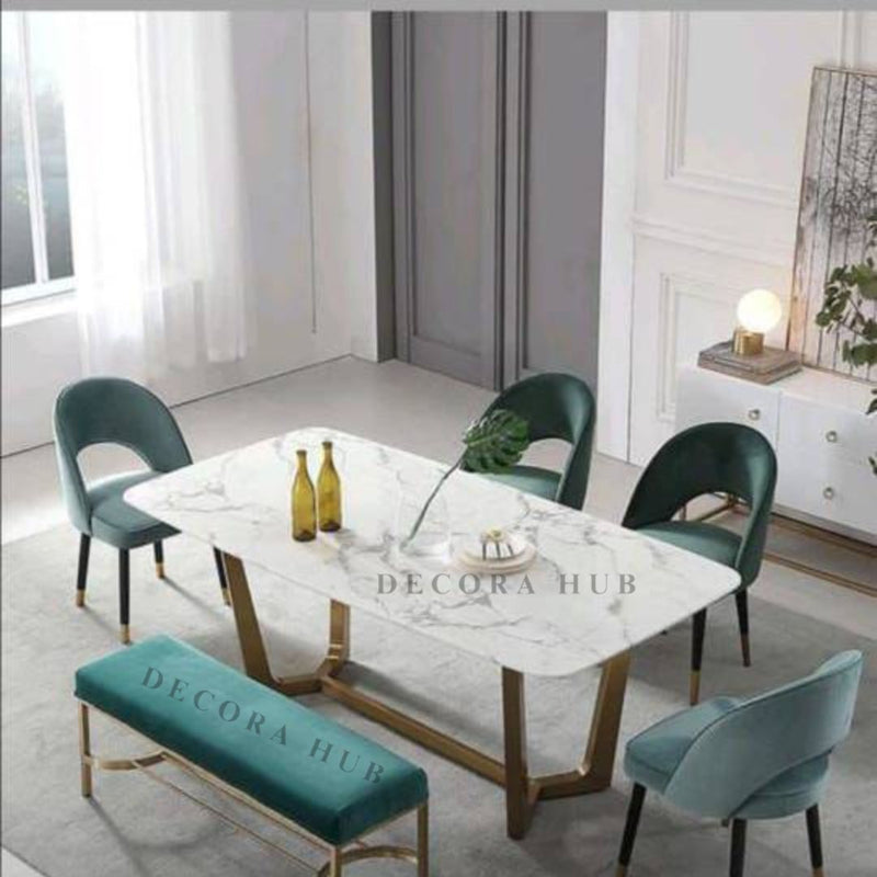 Marble dining table set with chairs and bench - complete buying guide India 2026