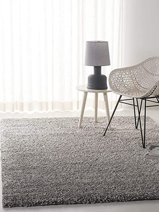 Silky Slate Grey wall-to-wall carpet laid across a living room floor