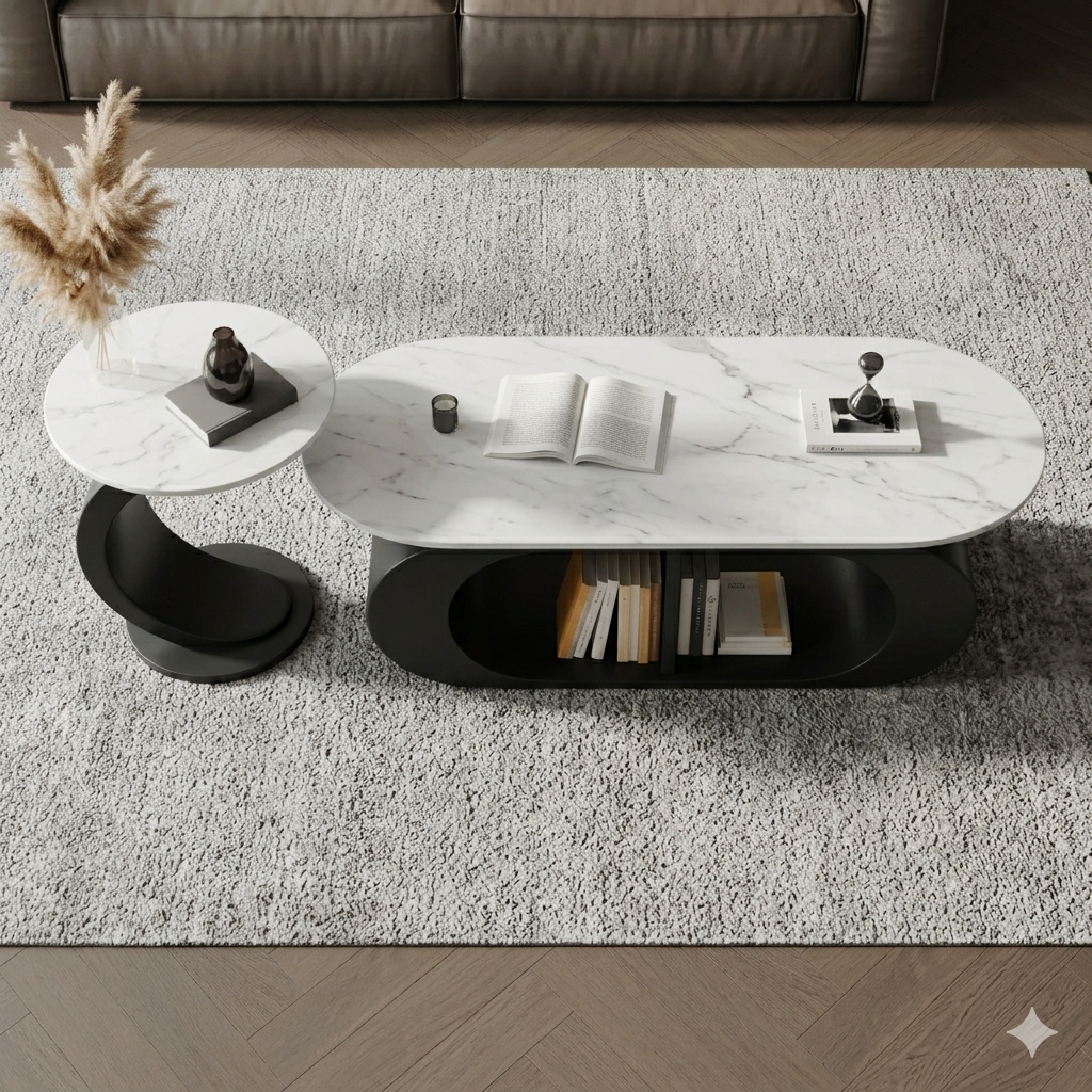 The Versatility of Marble Top Center Tables: From Traditional to Modern Homes