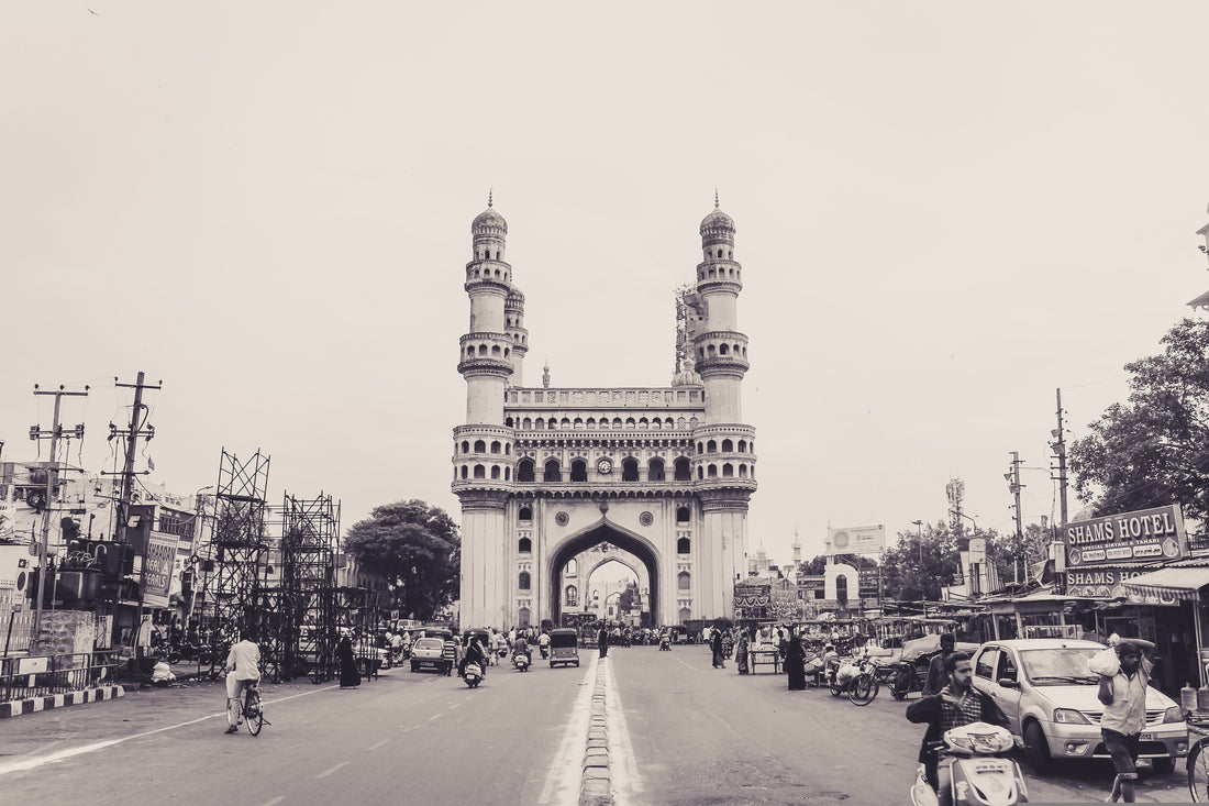 Charminar, Hyderabad — public domain (CC0), via Wikimedia Commons