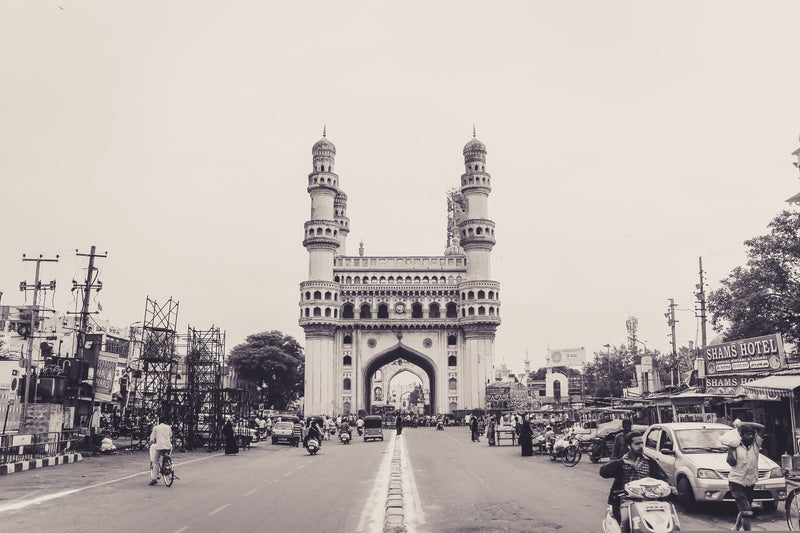 Charminar, Hyderabad — public domain (CC0), via Wikimedia Commons