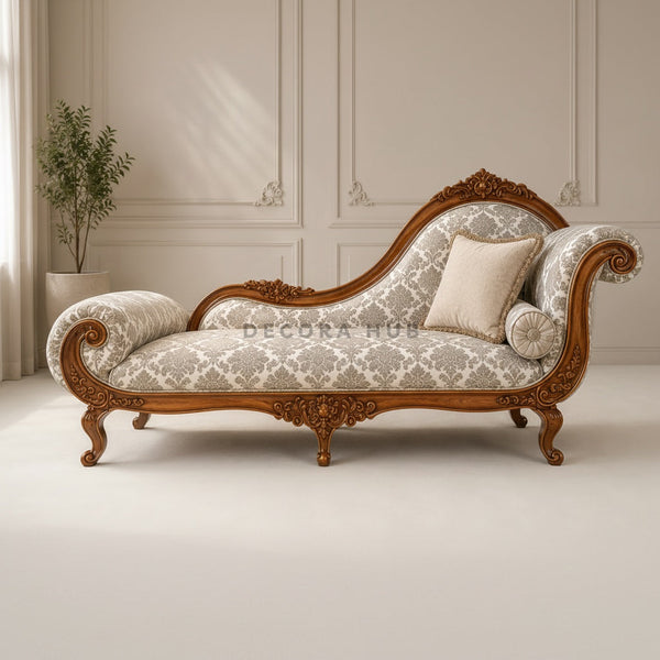 Imperial Heritage Lounger teak wood sofa