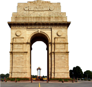 India Gate, New Delhi — public domain (CC0), via Wikimedia Commons