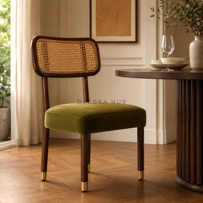 Verde Cane Dining Chair