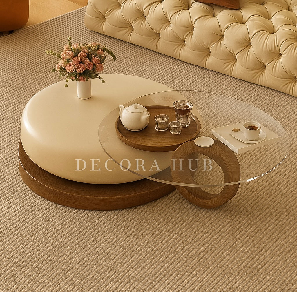 Walnut Haven Wooden Centre Table