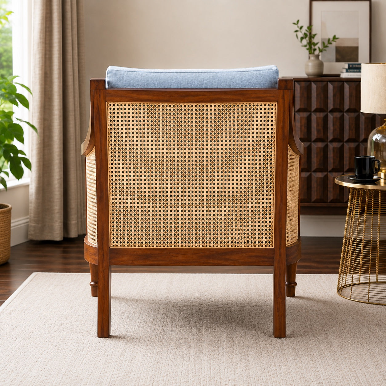 Rattan Single Seater Sofa