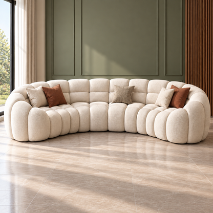 The Ivory Embrace Sofa