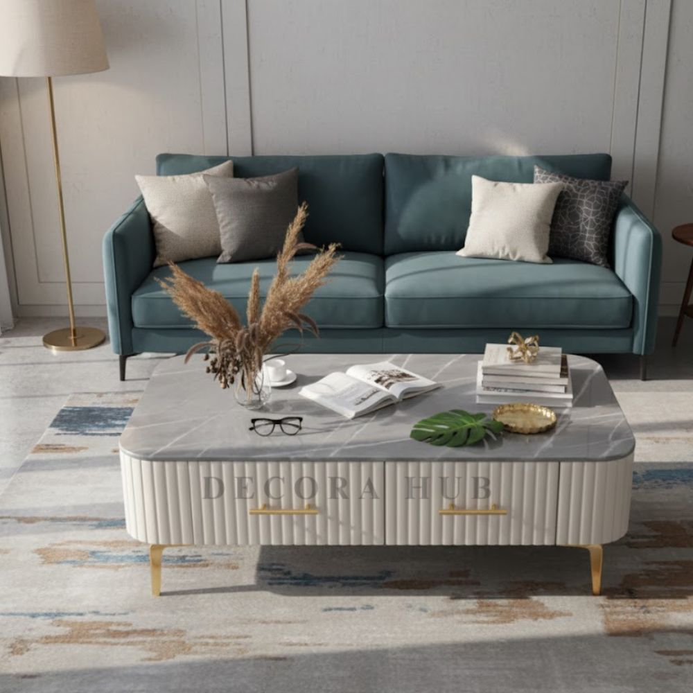 Rectangle Shape Coffee Table for Living Room