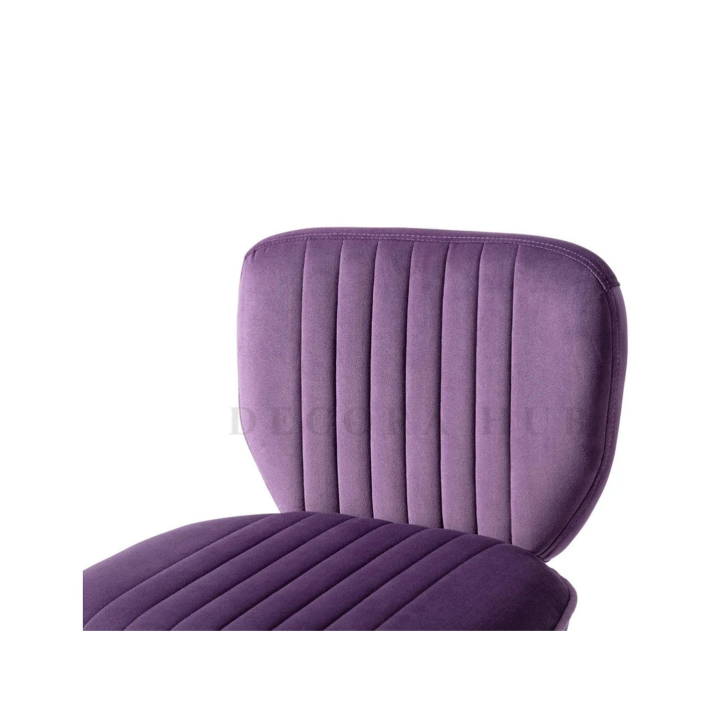 The Royal Wingback Velvet Stool