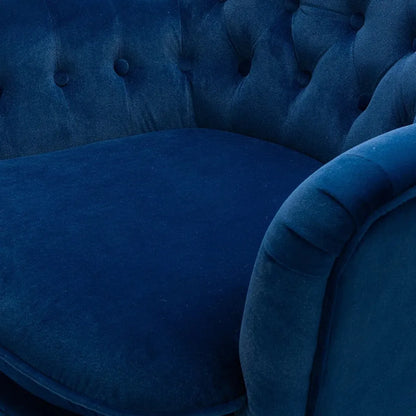 Super Comfable Velvet Lounge Chair