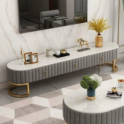 Gray Modular TV Unit For Living Area