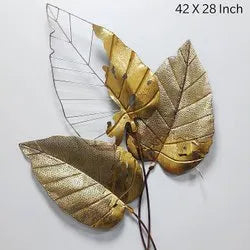 Golden Leaf Wall Decor