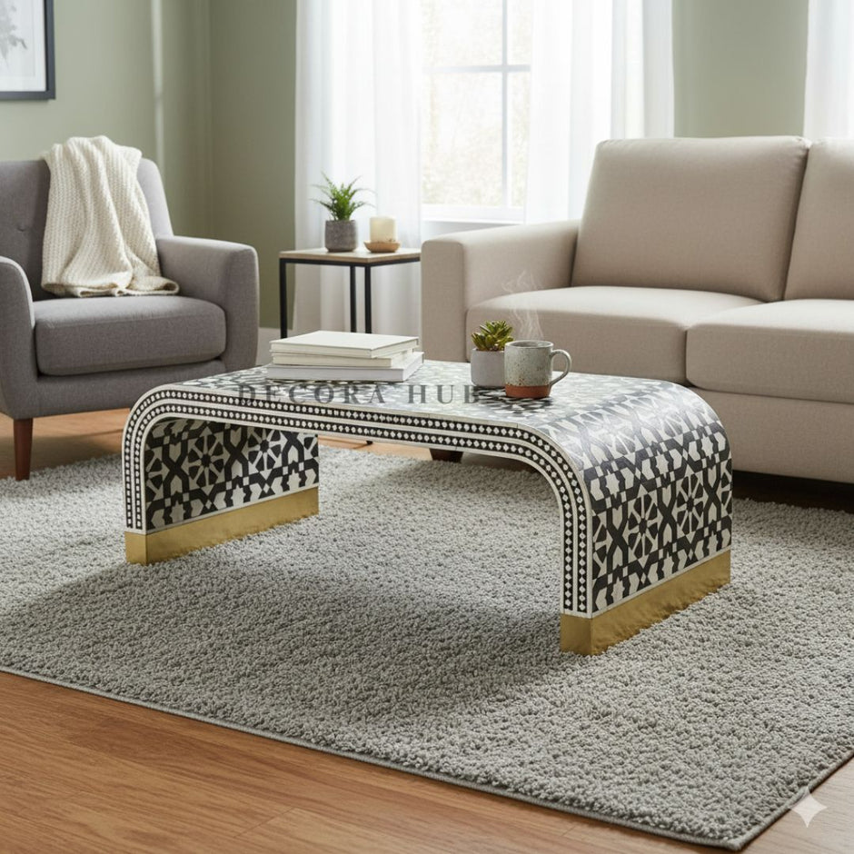 Teapoy Tables Online – Marble Teapoy | DecoraHub