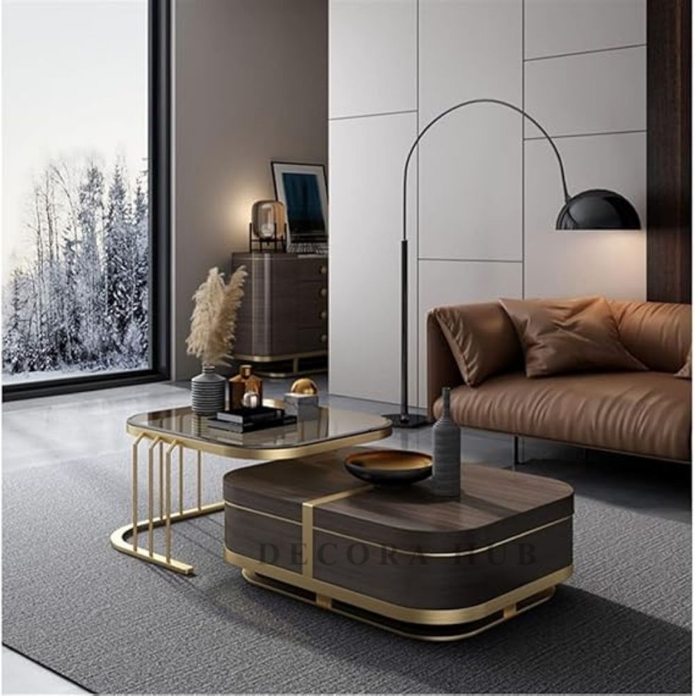 Eldora Wooden Coffee Table Set