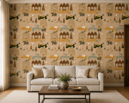 Royal Procession Scenic Wallpaper