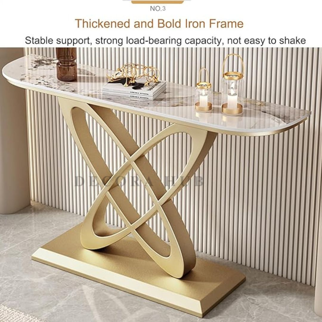 Eterna Marble Console Table
