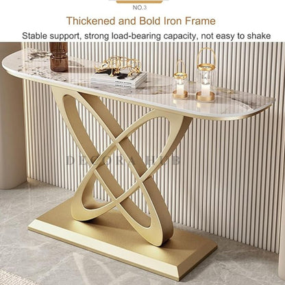 Eterna Marble Console Table