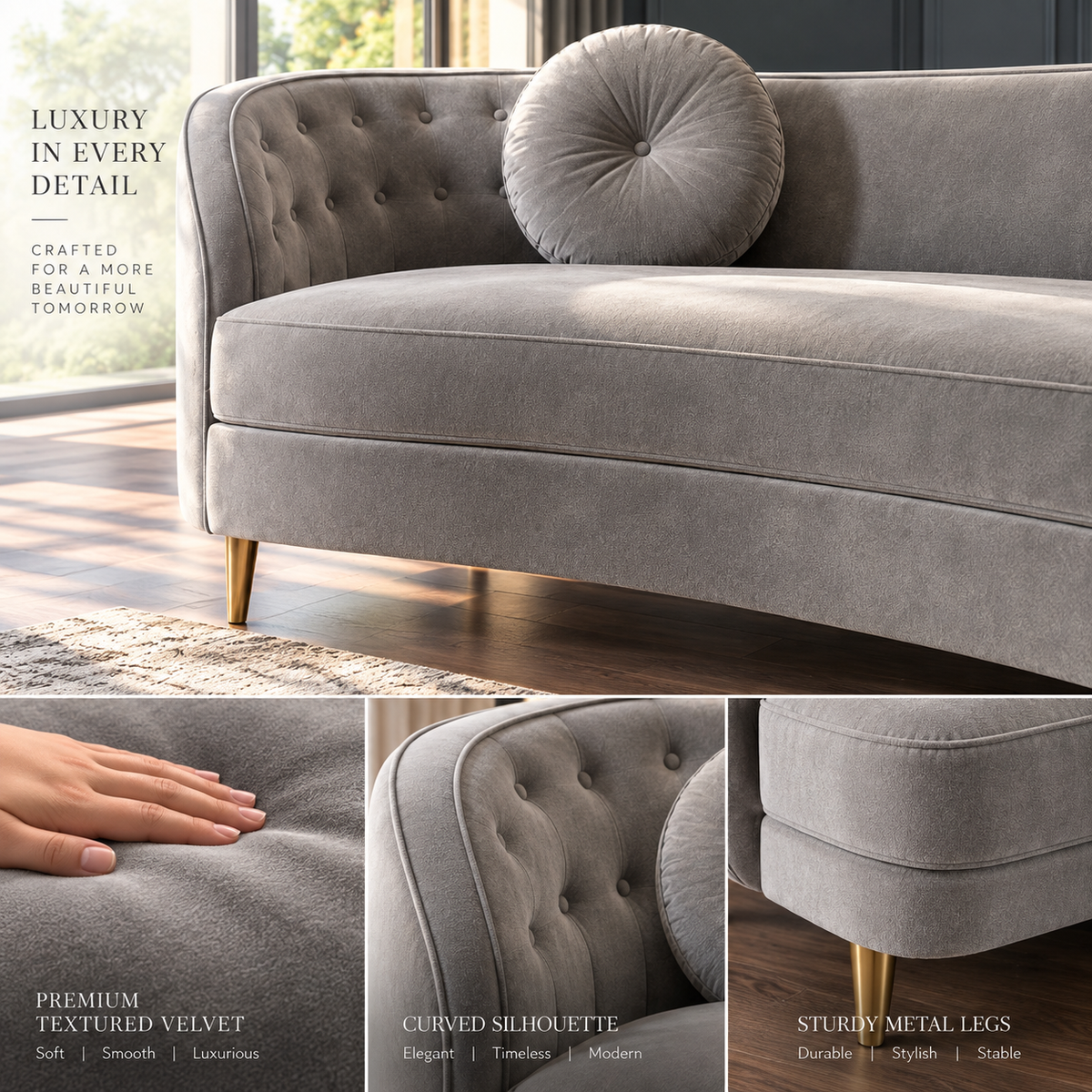 Lunar Curve Sofa